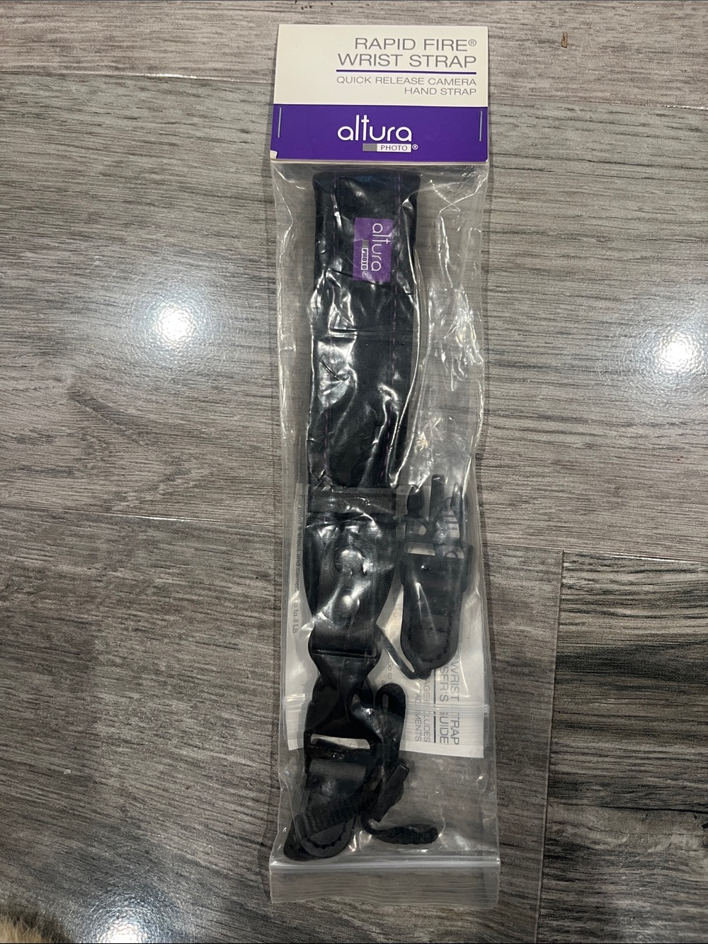 Altra Rapid Fire Wrist Camera Strap — Black